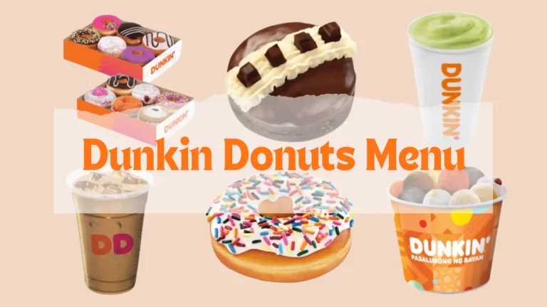 Dunkin Donuts Menu with Prices, Info, Promo, Discounts at USA in 2025 11 Dunkin Donuts Menu with Prices, Info, Promo, Discounts at USA in 2025