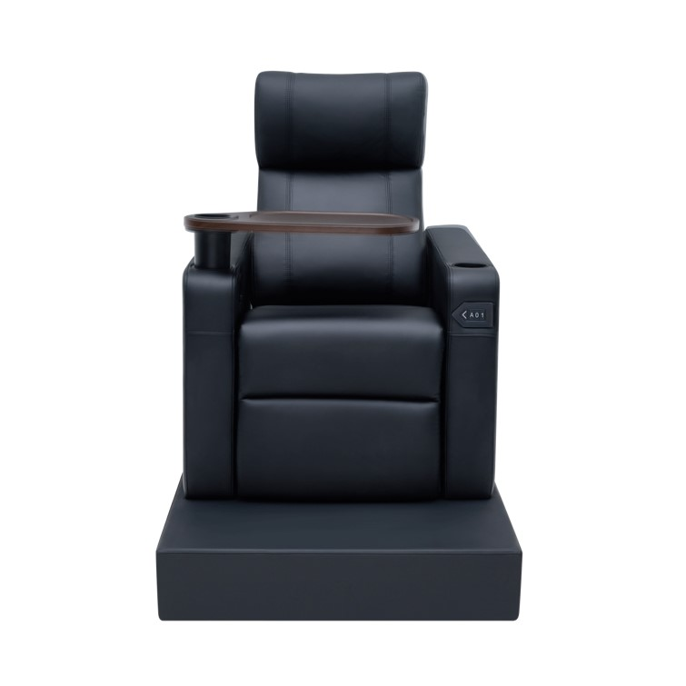 How Do Different Recliner Designs Affect Audience Comfort in Riser-Mounted Cinema Seating?
